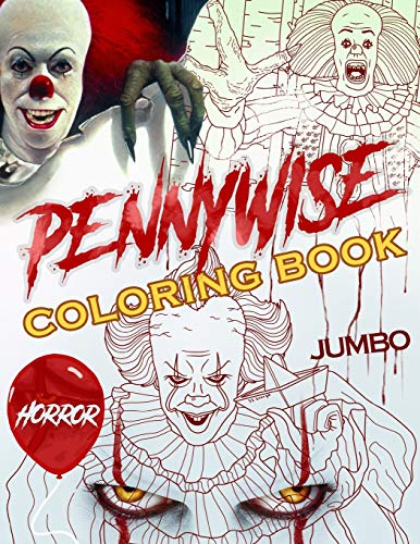 Pennywise Coloring Book: Pennywise Superior  Coloring Book With Amazing Images