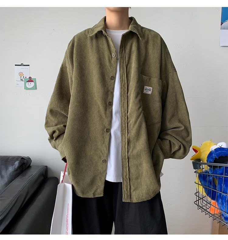Damskie japońskie kurtki sztruksowe lekkie płaszcze Fairycore Altnertive Streetwear Harajuku stroje Y2K odzież wierzchnia