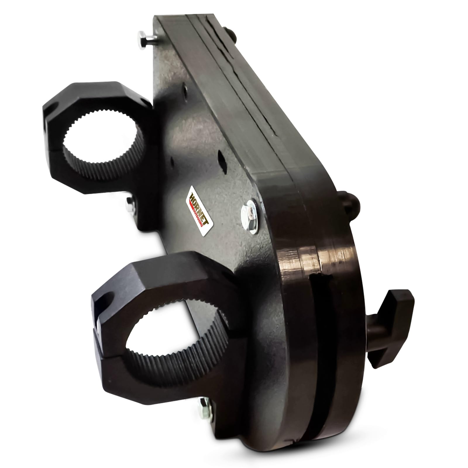 UTV Chainsaw Mount for 1.5" to 2" Round Roll Bars - Made in USA - Fits Polaris Ranger, RZR, Can-Am, Kawasaki, Yamaha - Heavy Duty HDPE Sheath with