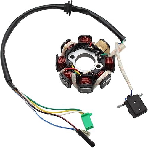 Bobina del estator del magneto de la bobina de 8 postes 8 para 125cc 150cc GY6 motor ATV Scooter Quad Dirt Bike Buggy
