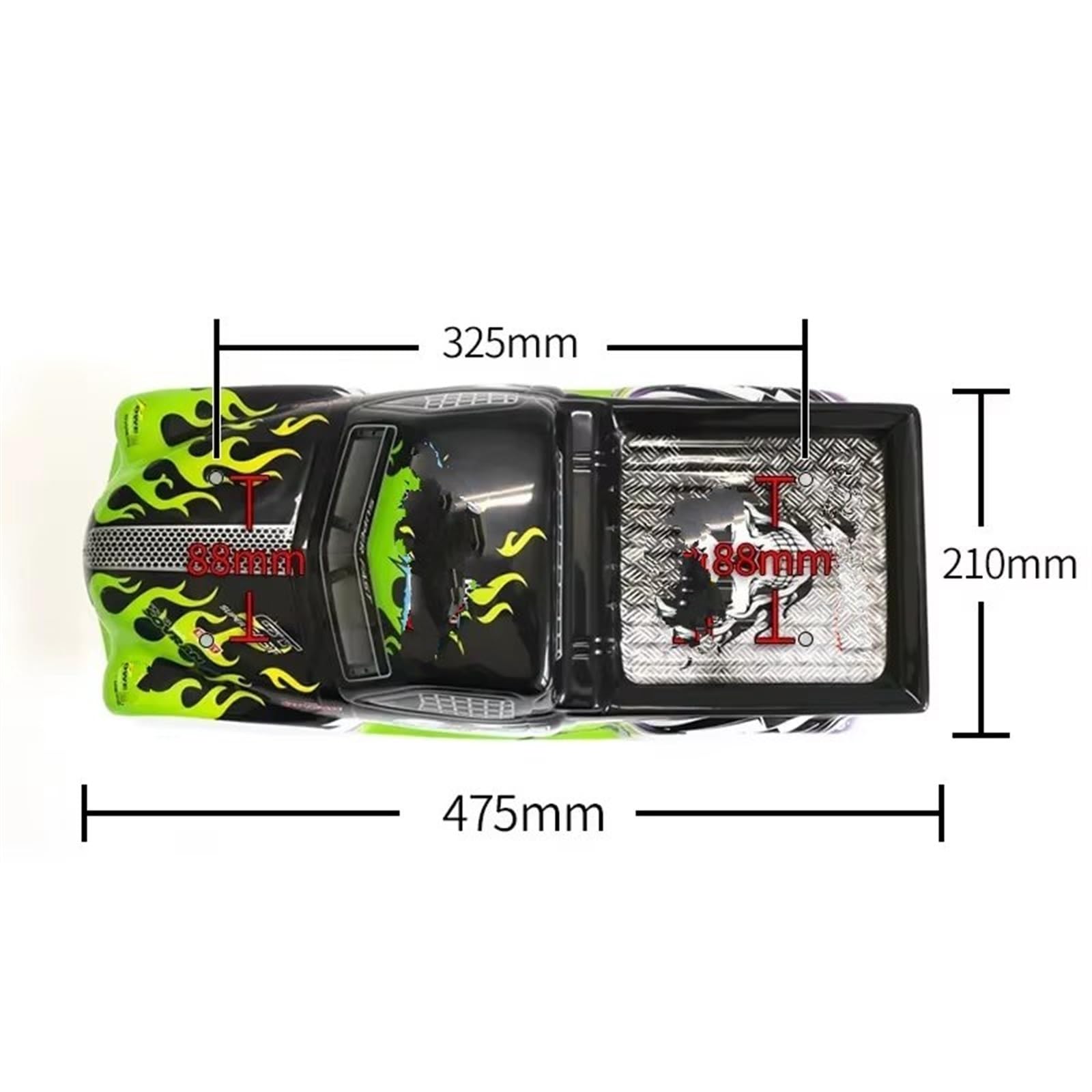 Auto RC Accessori per SG-801/802/803 SG-CK01 Veicoli RC per Modelli di Ricambio, Parti, Carrozzeria 1/8