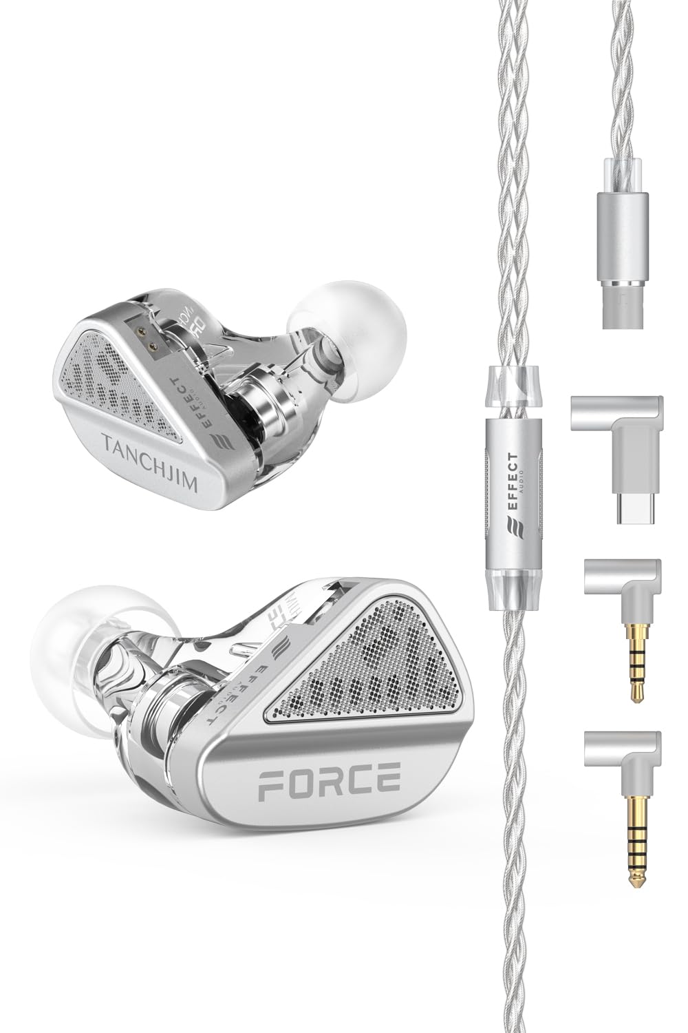 Amazon.co.jp: TANCHJIM x EFFECT AUDIOコラボFORCE 有線イヤホン｜2DD