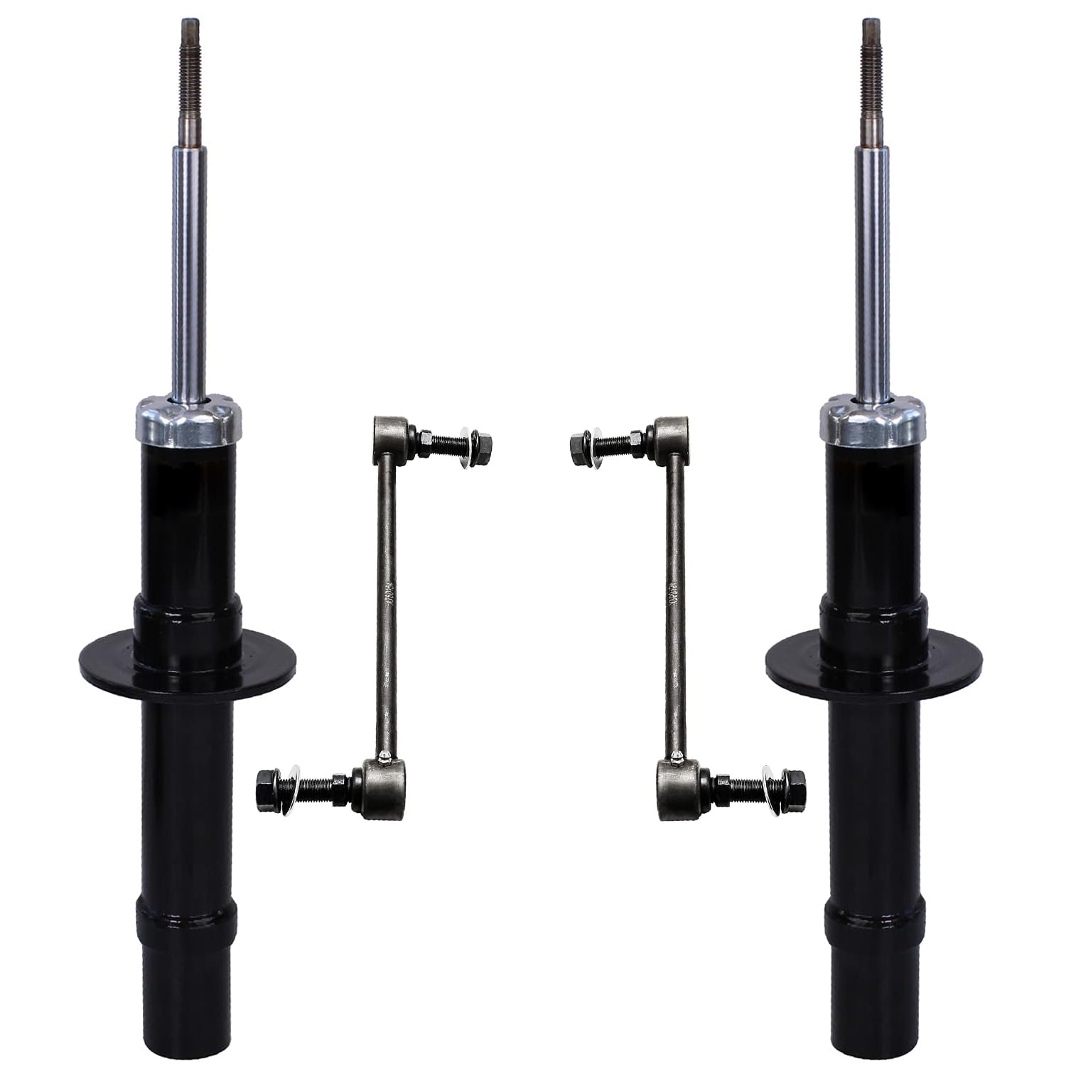 Detroit Axle - Front 4pc Shock Absorbers Kit for Chrysler 2005-2023 300