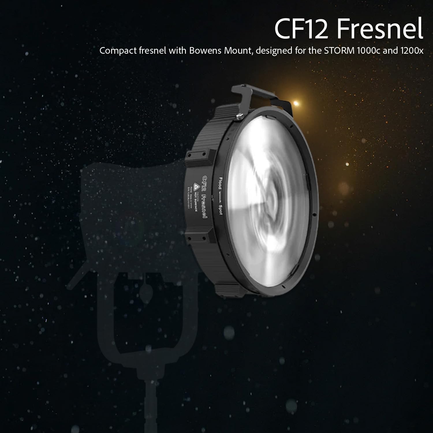 Amazon.com : Aputure CF12 Bowens Mount Black Fresnel with Dual