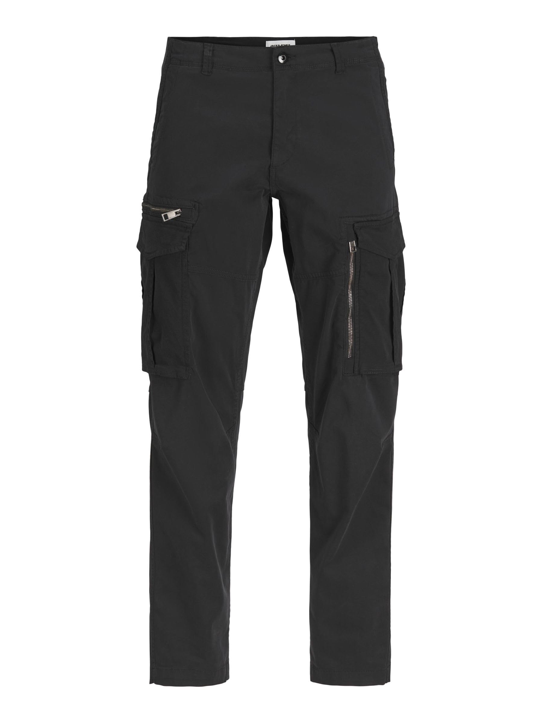 JACK & JONES Jpstkane Jjcruise Cargo Noos, Black, 31 W/32 L