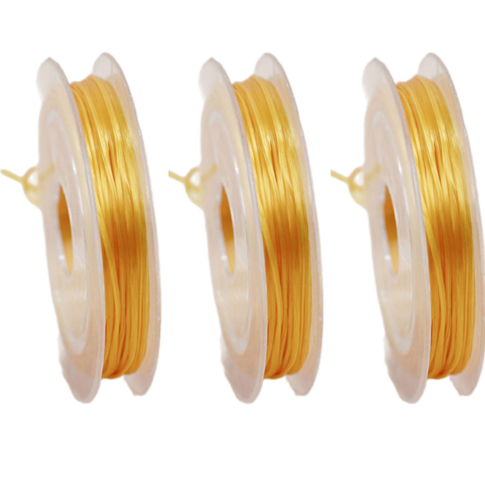3 Pcs Elastic String Sewing Accessories Stretchy for Handicrafts Beading Necklaces Jewelry Making Elastic Cord Stretchy for Jewelry Making