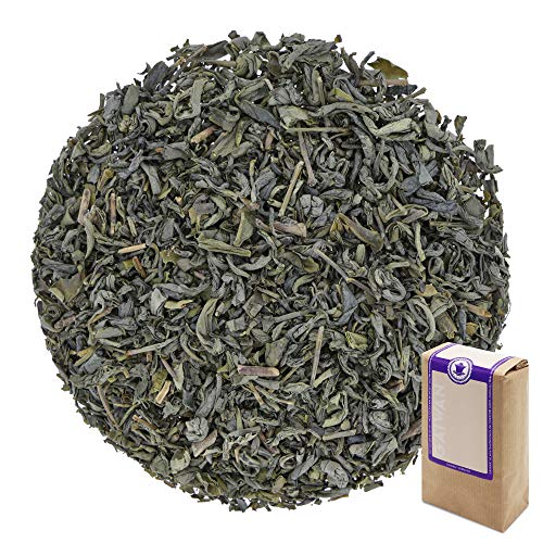 Núm. 1398: Té verde orgánico Chun Mee Wuyuan - hojas sueltas ecológico - 250 g - GAIWANu00ae GERMANY - té verde de la agricultura ecológica en China