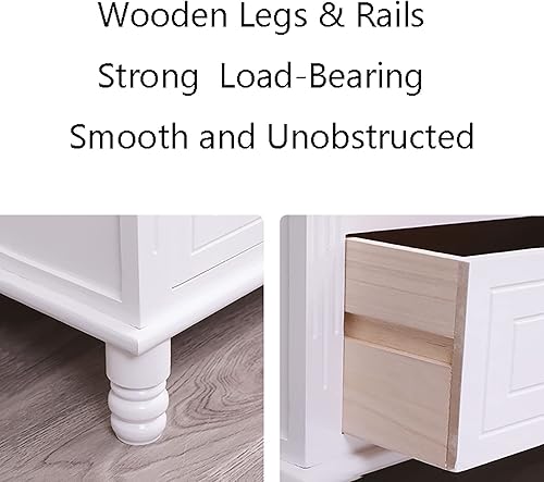 Miniatura 6 de Armario de almacenamiento con puertas y estantes integrados, pequeño gabinete de vino, puertas de vidrio transparente y marco de madera maciza, azul