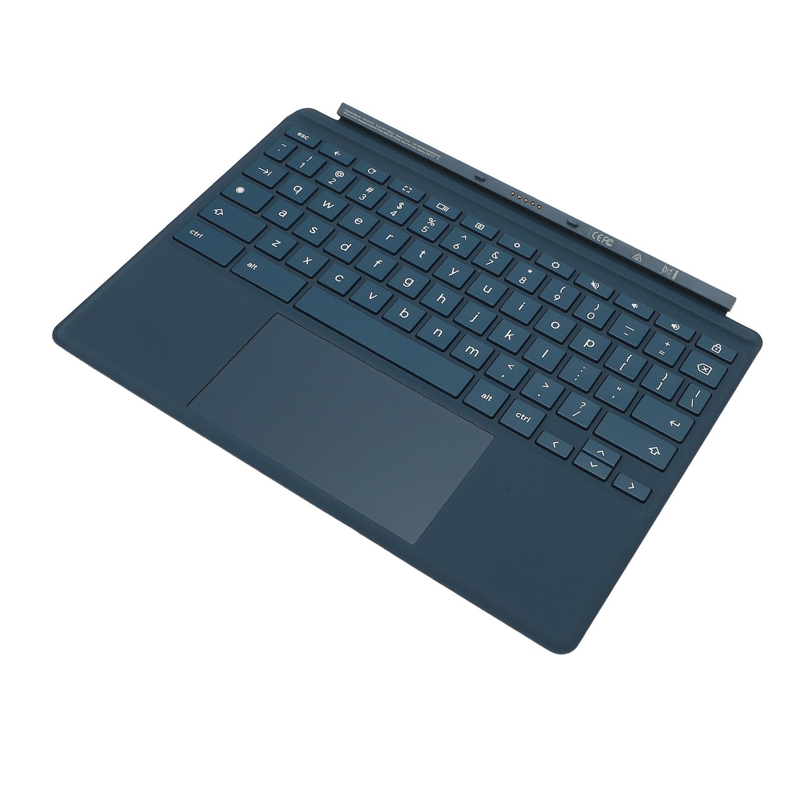 SENECESLI Klawiatura z Touchpad, Tablet z Ekranem Dotykowym Magnetyczna Klawiatura Drobna Rzemiosło TPN H101K Praktycznie dla Chromebooka X2 11 DA0023DX