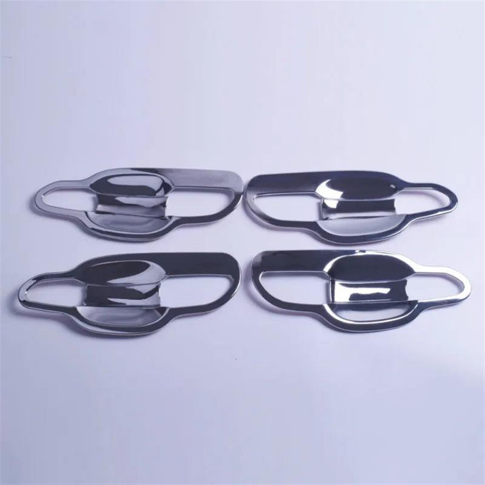 JTWMTY Car Accessories Chrome Exterior Door Handle Covers Overlay Trim Cover for Hyundai for Tucson 2015 2016-2020(Bowl)