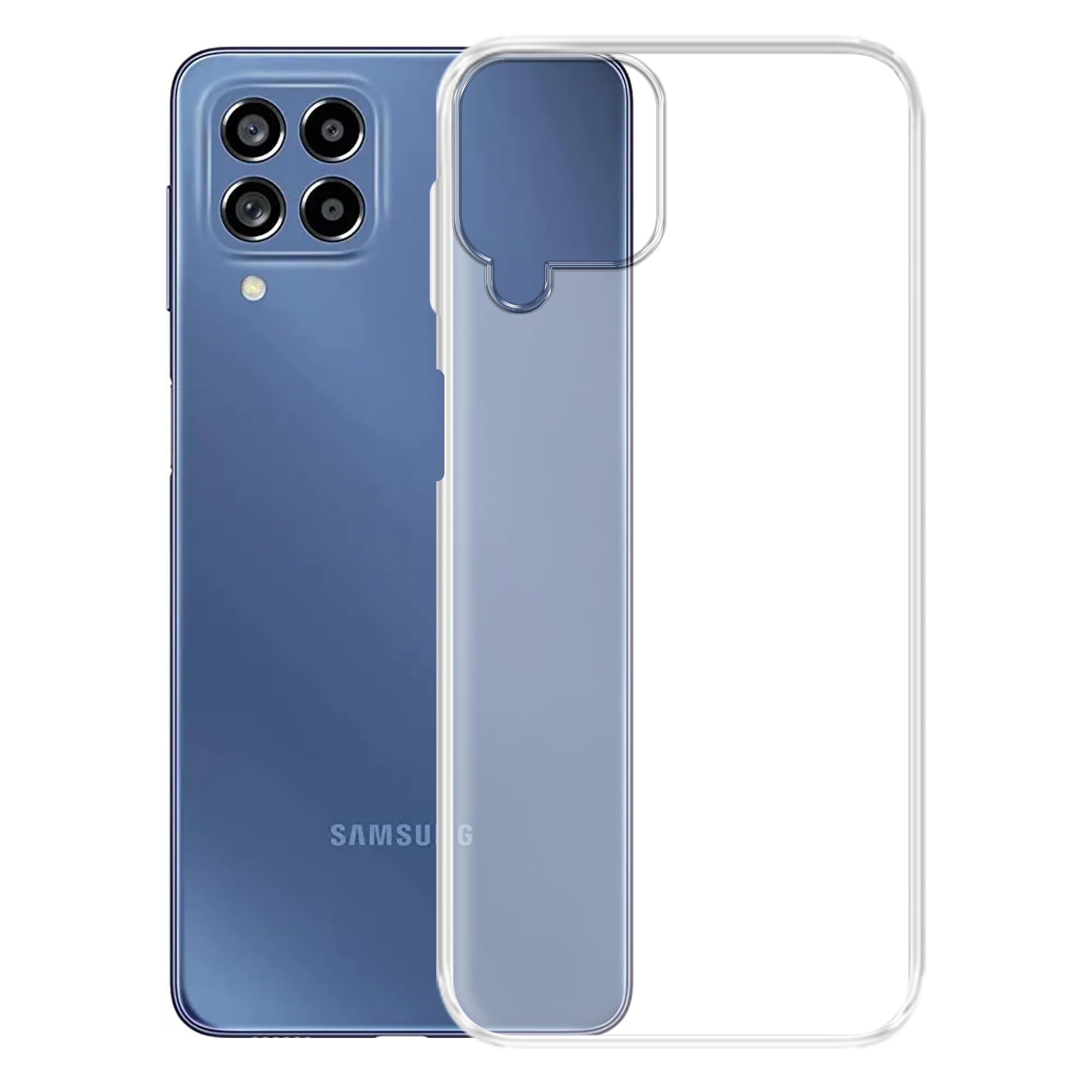 Zapcase Back Case Cover for Samsung Galaxy M53 5G | Compatible for Samsung Galaxy M53 5G Back Case Cover | 360 Degree Protection | Soft and Flexible (TPU | Transparent) (B0D1MVHVT8) Amazon Price History, Amazon Price Tracker