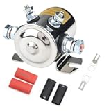 Max 300A Heavy Duty Solenoid Relay Nickel-Plating for Golf Carts, Winch, Marine in Rush 12VDC