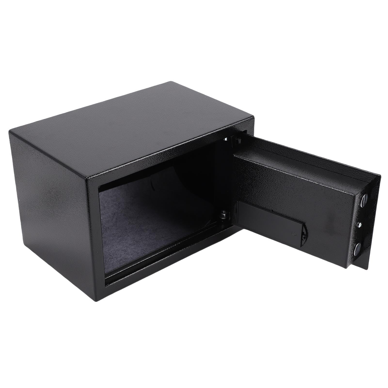 LiebeWH Piccola Cassaforte per Casa Mini Armadio di Sicurezza in Acciaio Legato a Basso Tenore di Carbonio con Serratura e Tasti Piastra per Porta da 3 Mm Conservazione Compatta per Contanti Gioielli