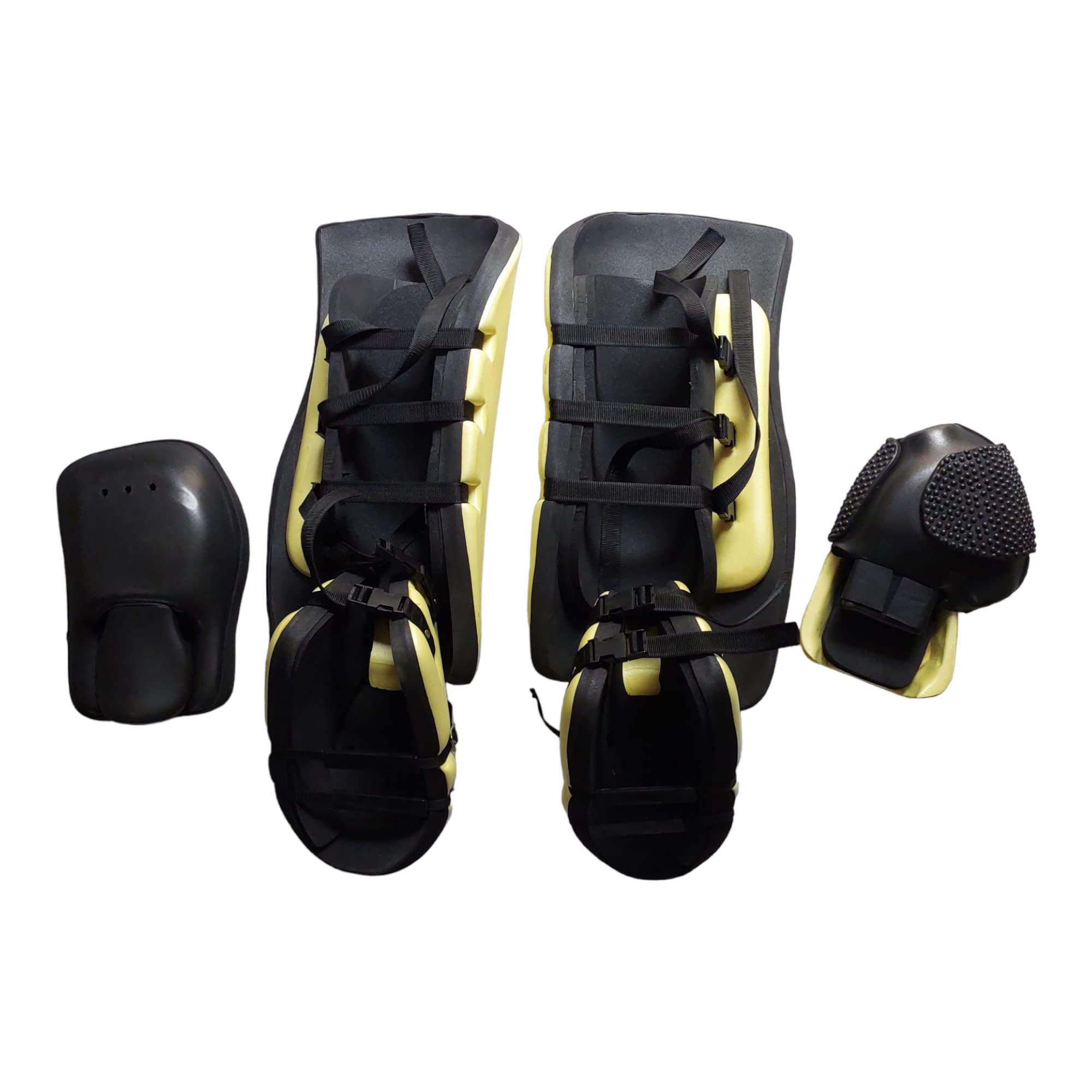 PE Hockey Leg Guard,kikker,Glove Hockey Goalkeeper Leg Guard (Yellow) 1