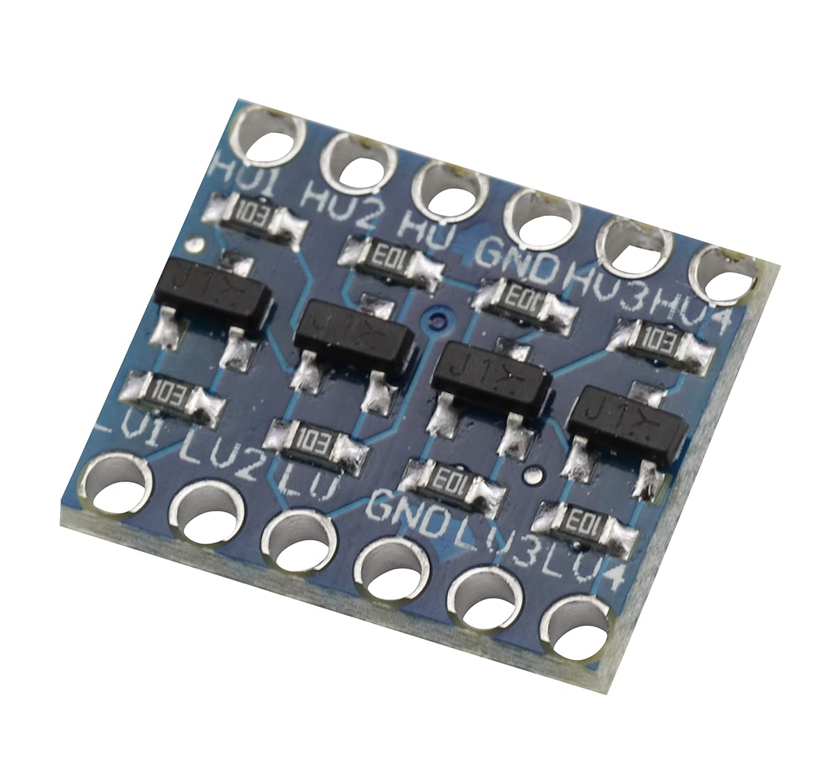 15 pezzi 4 canali Convertitore di livello logico IIC I2C Converter Convertitore di livello 4 canali 3.3v a 5v Cambio modulo bidirezionale per Arduino