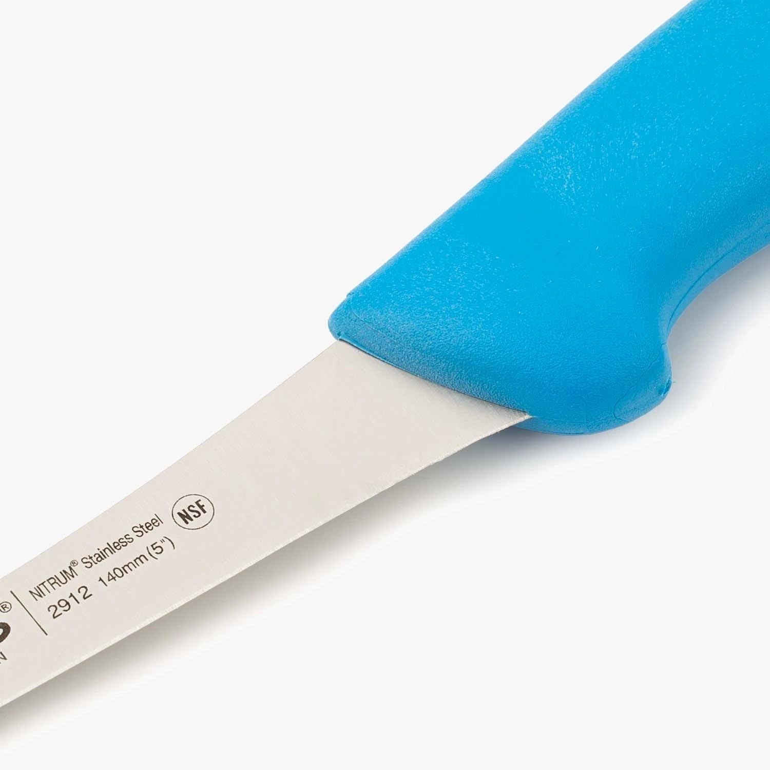 Arcos Cuchillo Deshuesador Curvo Semiflexible 140 mm Acero Inoxidable Nitrum Mango Polipropileno Azul Serie 2900