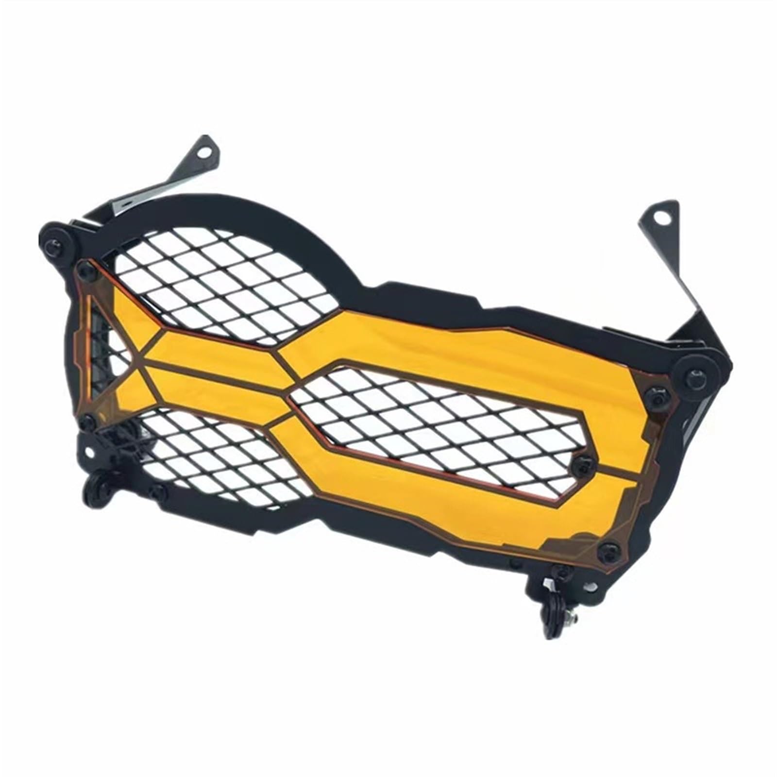 MESKEL Motorcycle Headlight Grill Cover Protector Grille Guard For BMW R1250GS Adventure 40th Anniversary Edition 1250 GS LC, Orange, LED, 2021