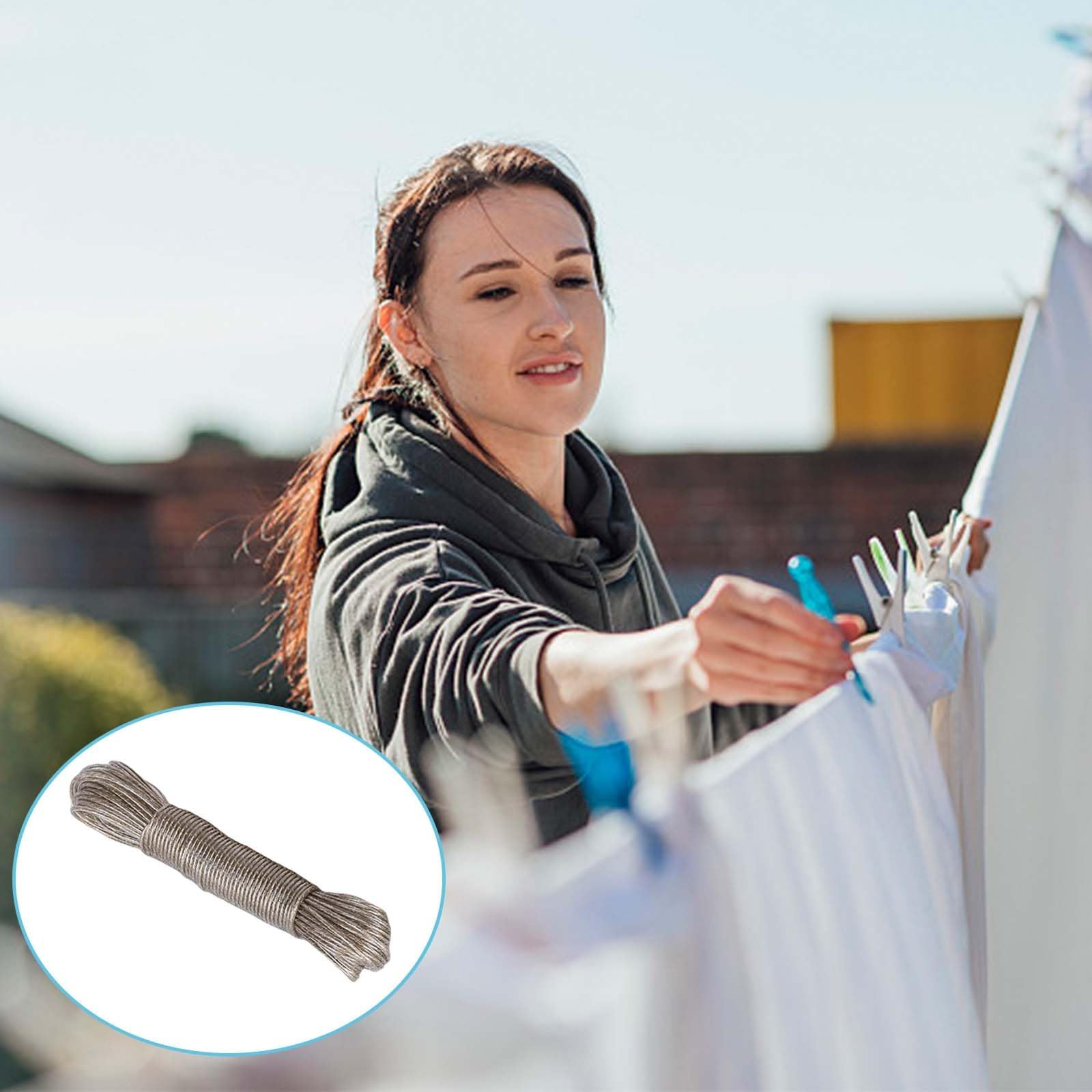 Innotic Stendibiancheria a Ombrello con 4 Bracci, 50M di Filo per