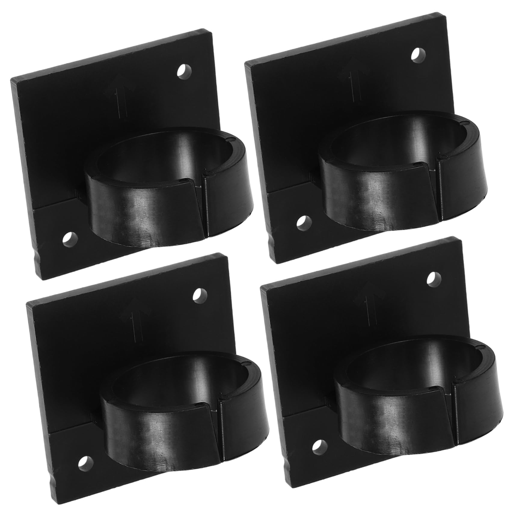 Angoily Magnetic Microphone Holder Wall Mount Clip Adhesive Design for Paper Logo Sheet Sign Wall 4pcs Microphone Clip Mic