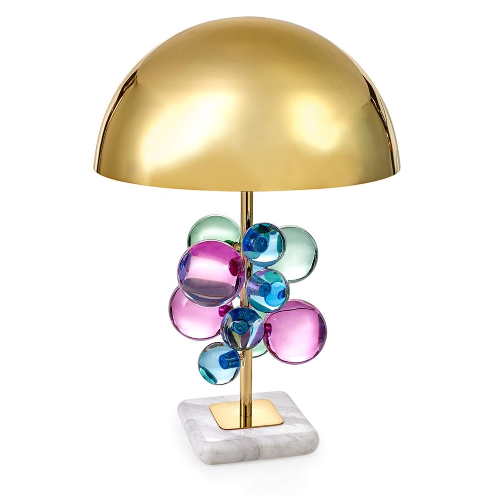 Lampa biurkowa LED 25" metalowa/kryształowa lampa stołowa, współczesna, glam do sypialni, salonu, lampka nocna do biura Lampka nocna Lampa stołowa Lampa do czytania (kolor: A)