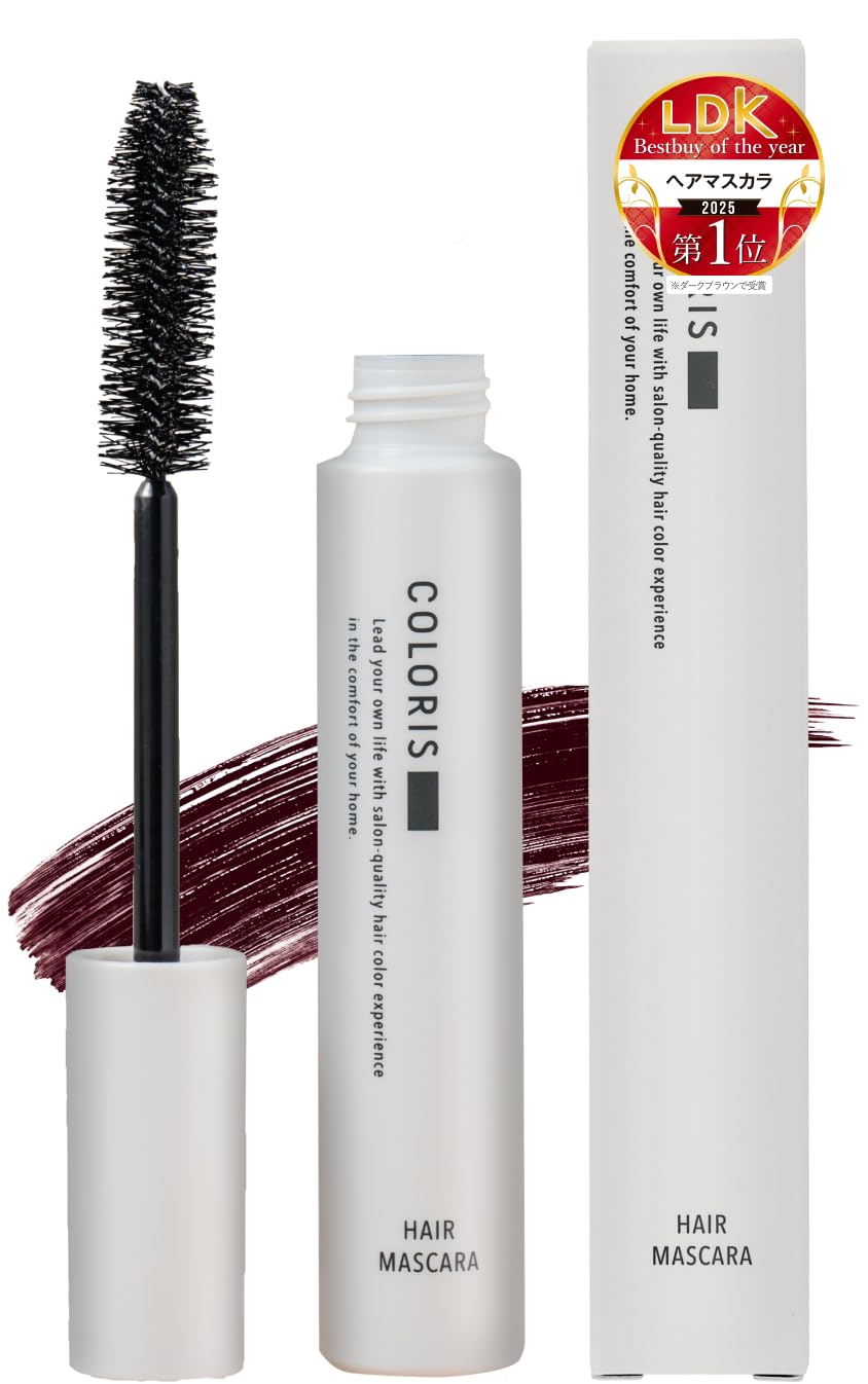 Amazon | COLORIS ヘアマスカラ 白髪隠し アホ毛 スティック 【速乾