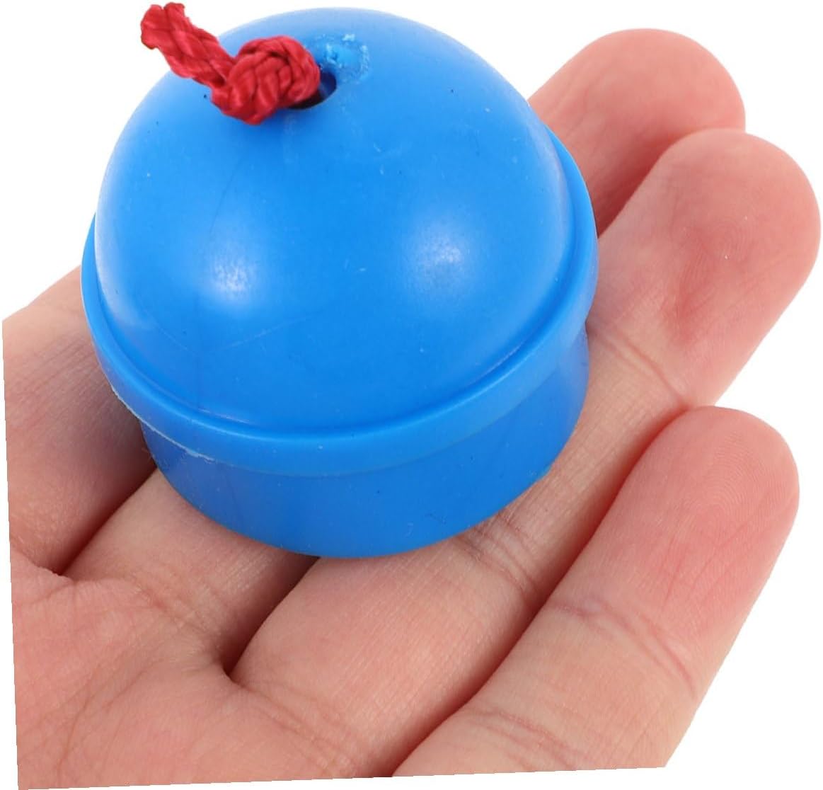 6pcs Billiard Chalk Holders with Cord Portable Cue Chalk Clips for Pool Tables Billiard Room Accessories (Black, Red, Blue)