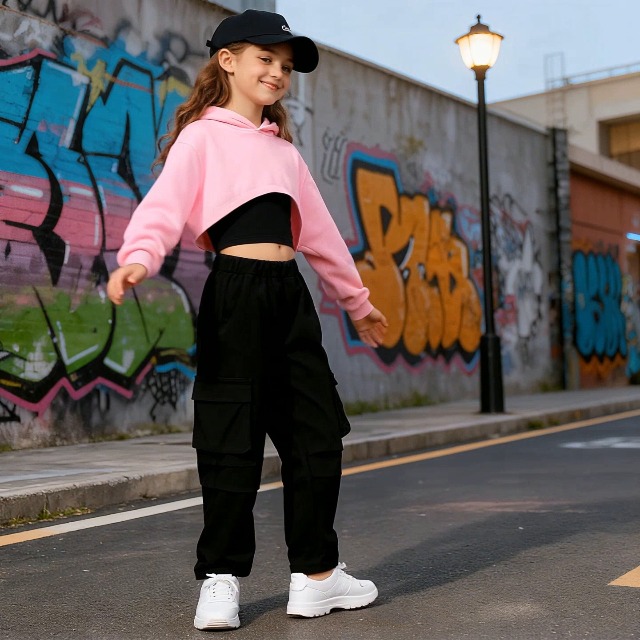 Amazon.com: Voxikodex Size 7 8 Years Girls Cute Clothes Cropped