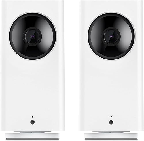 Wyze Cam Pan v2 Cámara para mascotas de 360 con aplicación de teléfono, cámara de seguridad inteligente PTZ para interiores, para monitoreo de