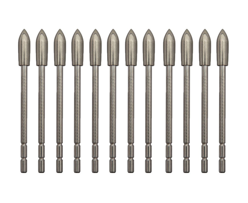 Carbon Express Nano-Pro A1 Tool Steel Point, 12-Pack
