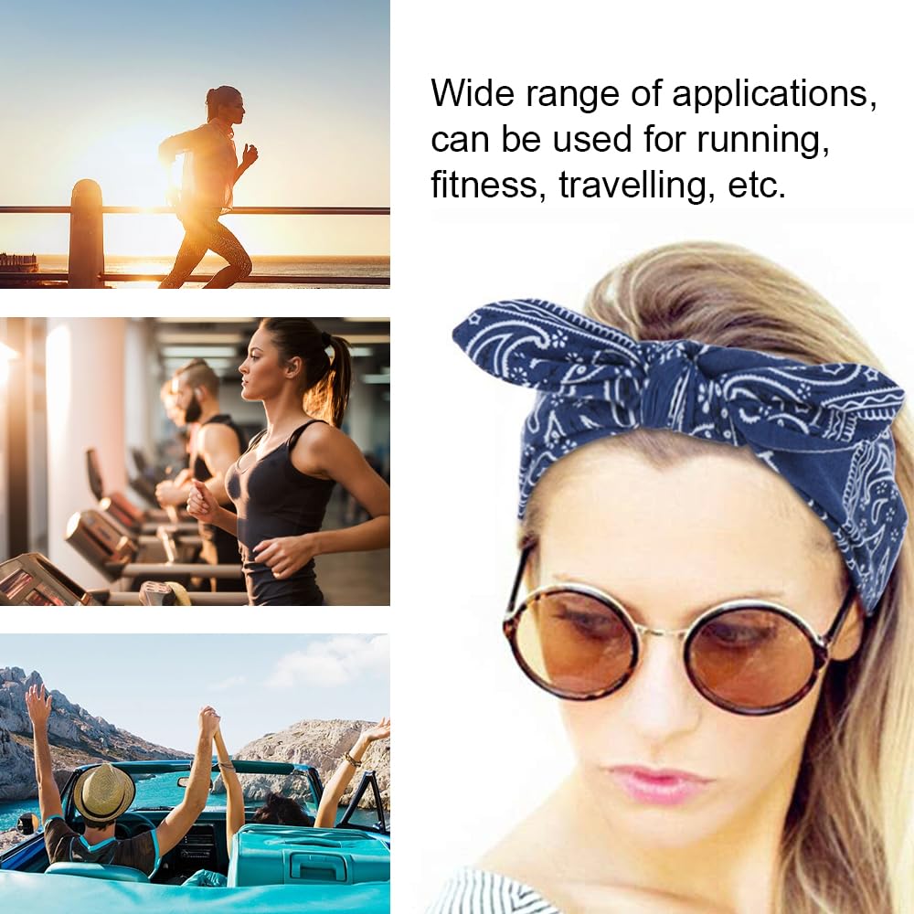 5 Boho-Stirnbänder Für Frauen – Rutschfeste Haarbänder Für Sport & Alltag