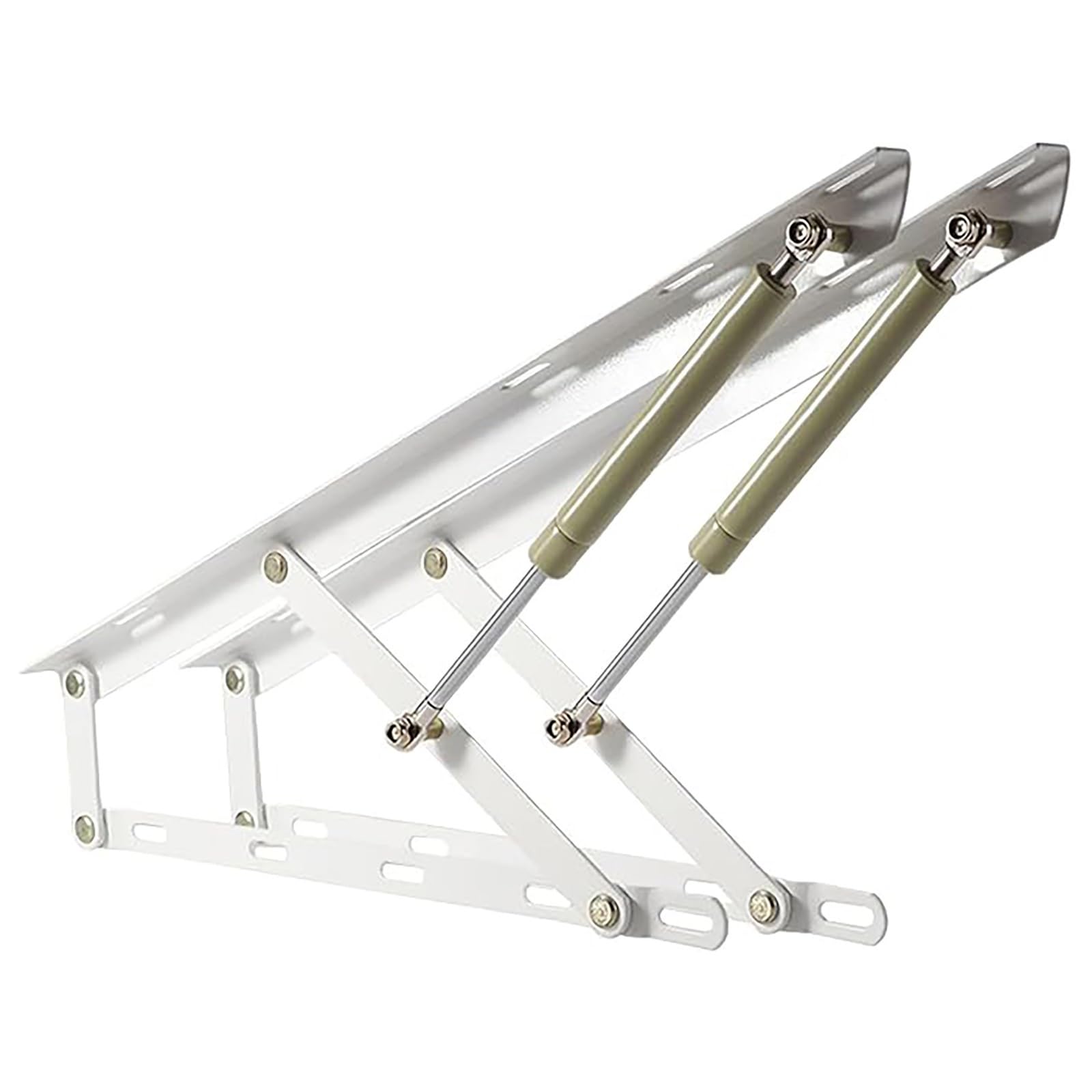 Pneumatyczny mechanizm podnoszenia łóżka, wytrzymałe, hydrauliczne podnośniki do składanej sofy, pudełko na zabawki, 1 para 100 cm, dostępne w kolorze białym i czarnym