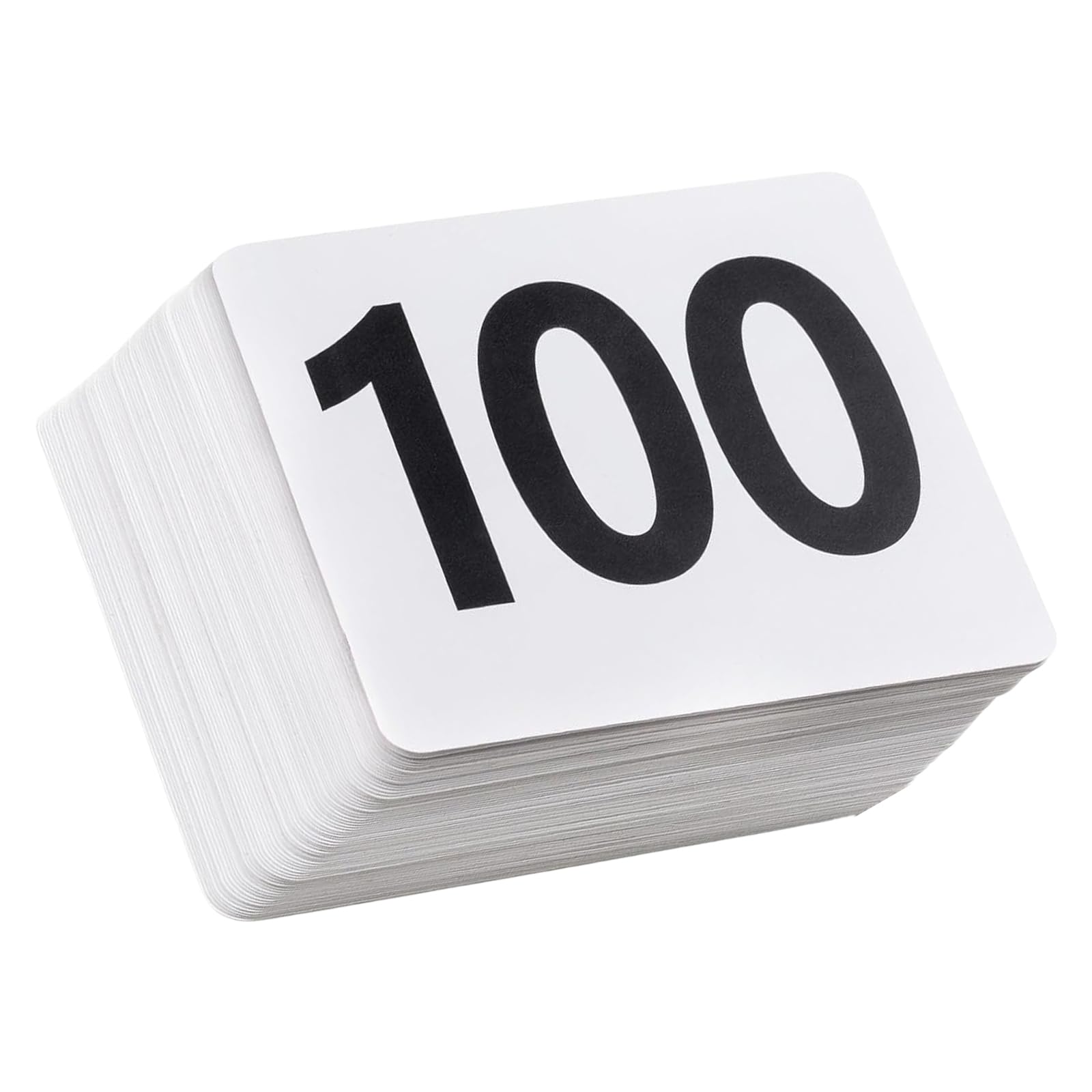Kalttoy 1 To 100 Easy To Carry Numbered Seats Cards For Restaurants And Banquets Wedding Table Numbers Party Seating Arrangement Easy To Read Table Numbers
