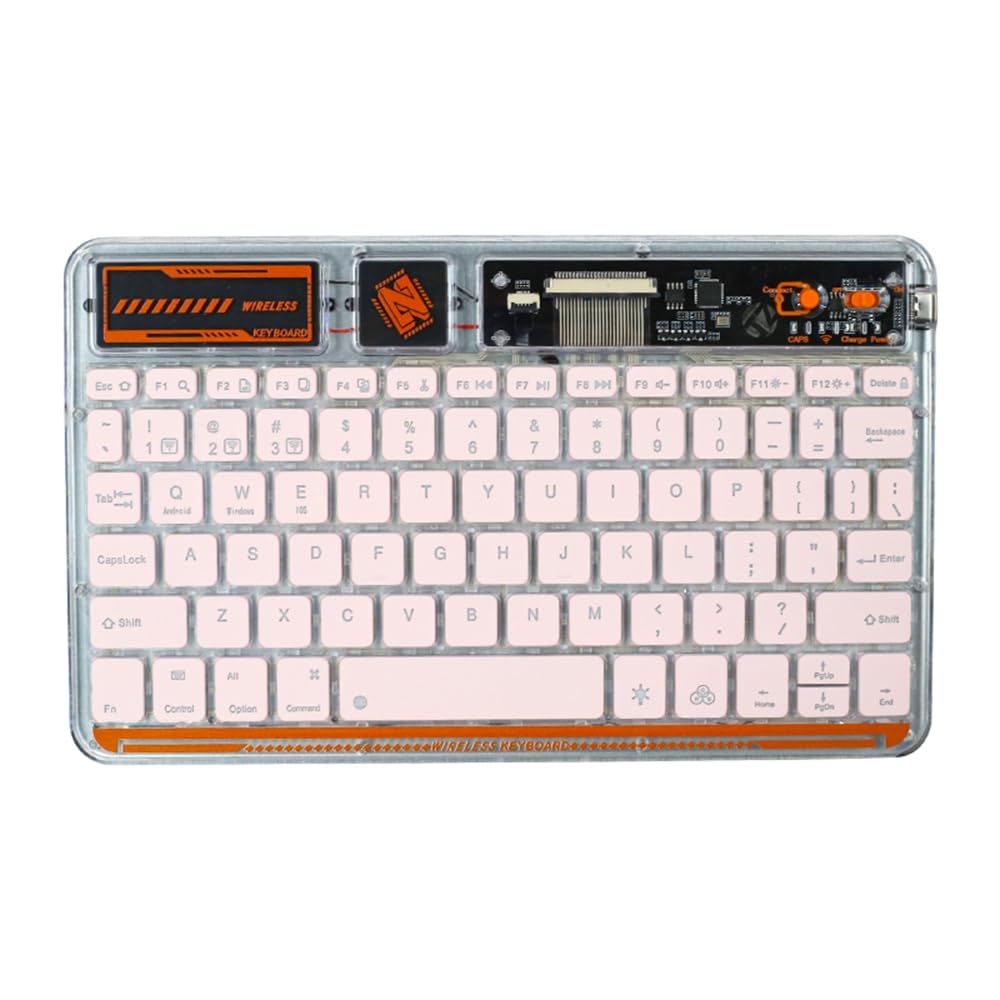 Amazon.co.jp: 透明キーボード Bluetooth 無線 バックライト 薄型 Type