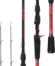 KastKing Royale Advantage Fishing Rod, Spinning Rod & Casting Rod, IM6 Graphite Blanks, 2-Pieces Rods with Extra Tip Secti...