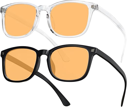 livho High Tech Blue Light Glasses - Advanced 99% Blue Light Blocking Computer Glasses - Anti Eyestrain & UV Glare Protection