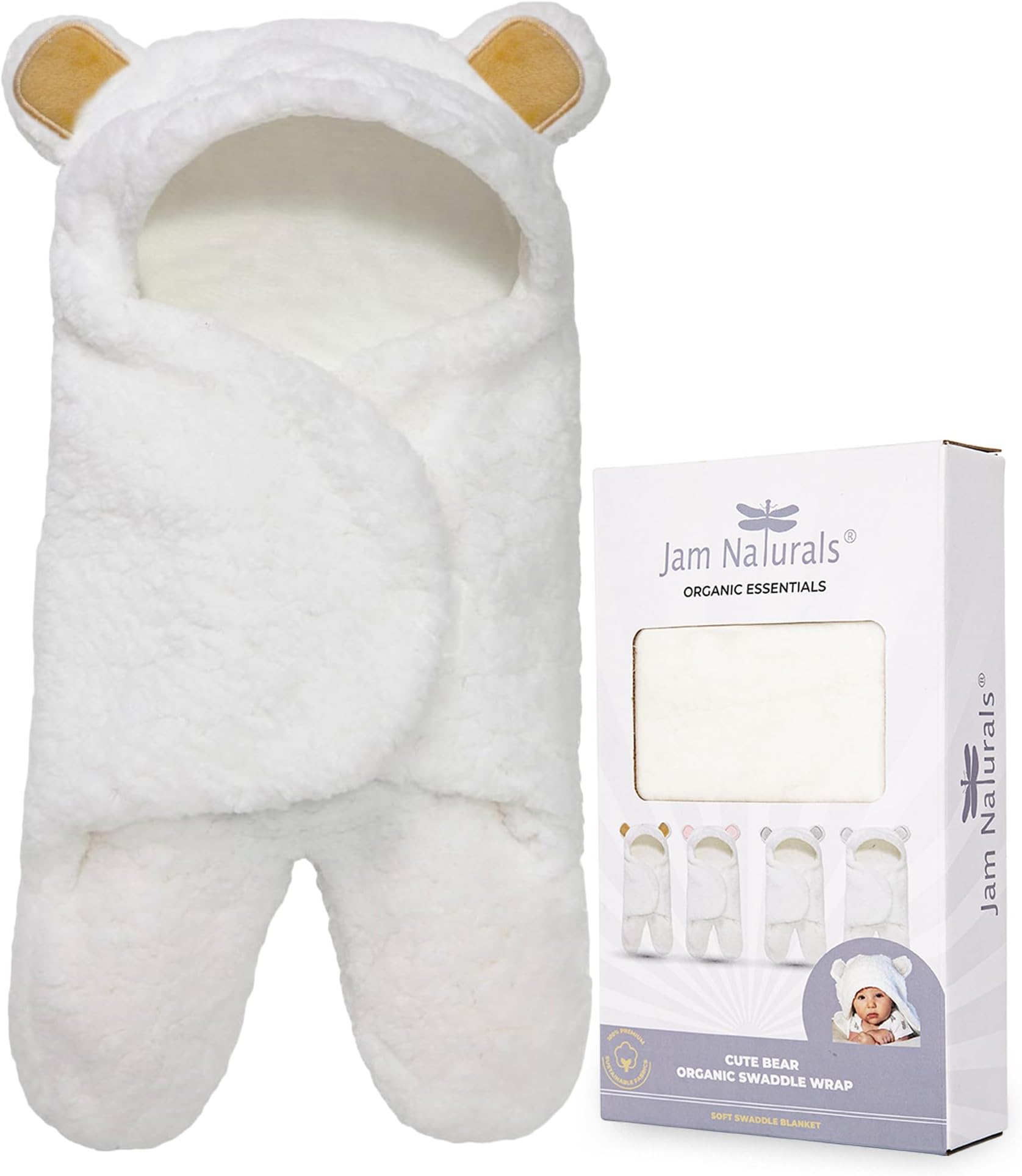 Kermode Teddy Bear Baby Swaddle Blanket Plush Baby