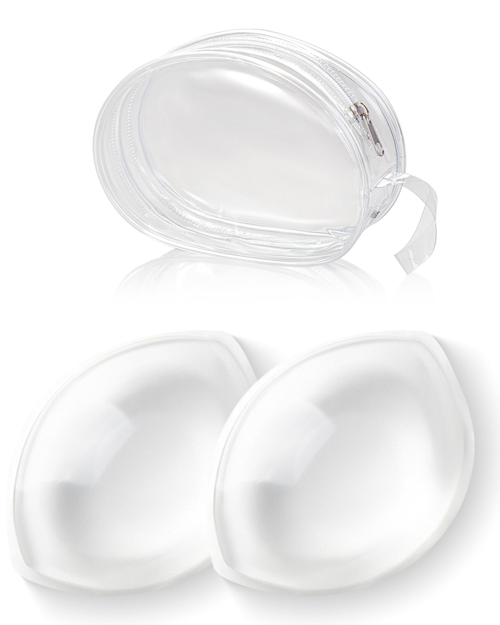 Bra Inserts Silicone Breast Pads Push Up Enhancers Waterpoof Gel Chicken Cutlets Natural Bra Filler Boob Lift