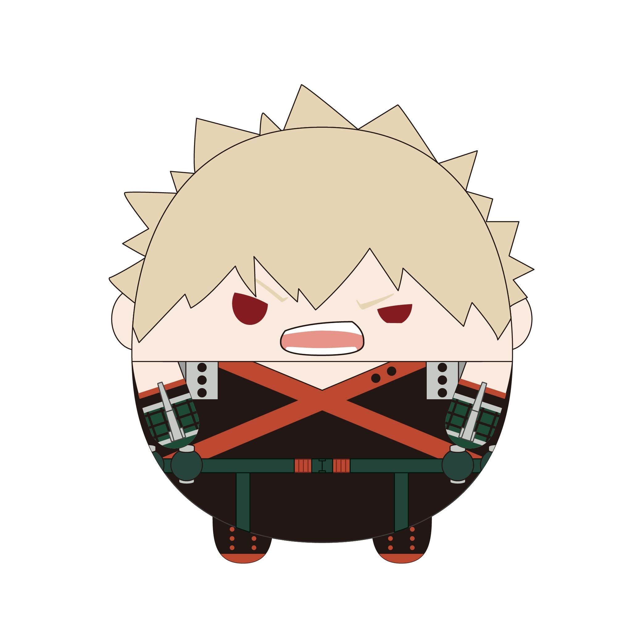 Amazon.co.jp: 僕のヒーローアカデミア ふわコロりんMsize6 B：爆豪 