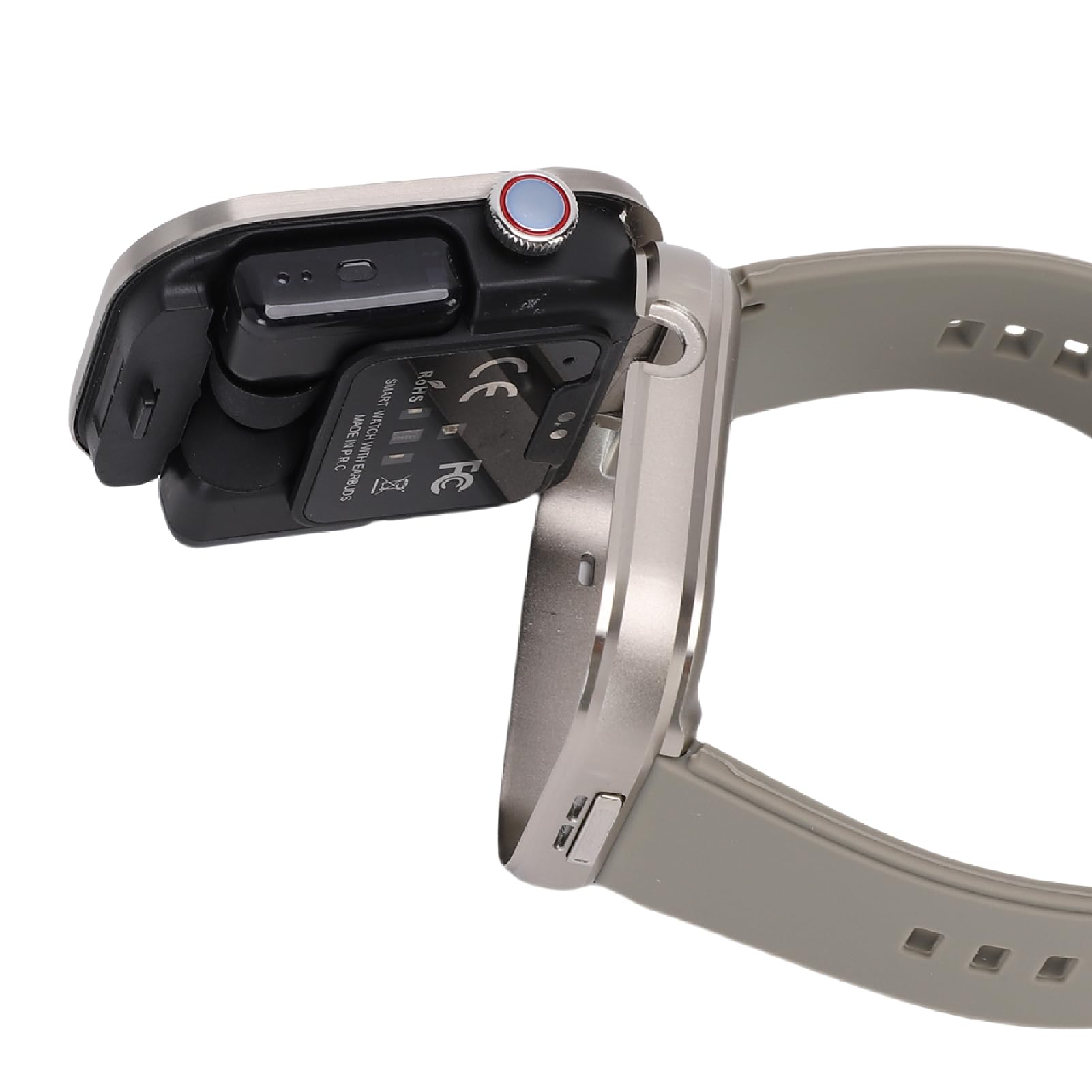 Orologio Sportivo Impermeabile con Auricolari Touch Screen HD Auricolare IP67 per Viaggiatori e Appassionati di Fitness 41,3x16mm 175-242mm
