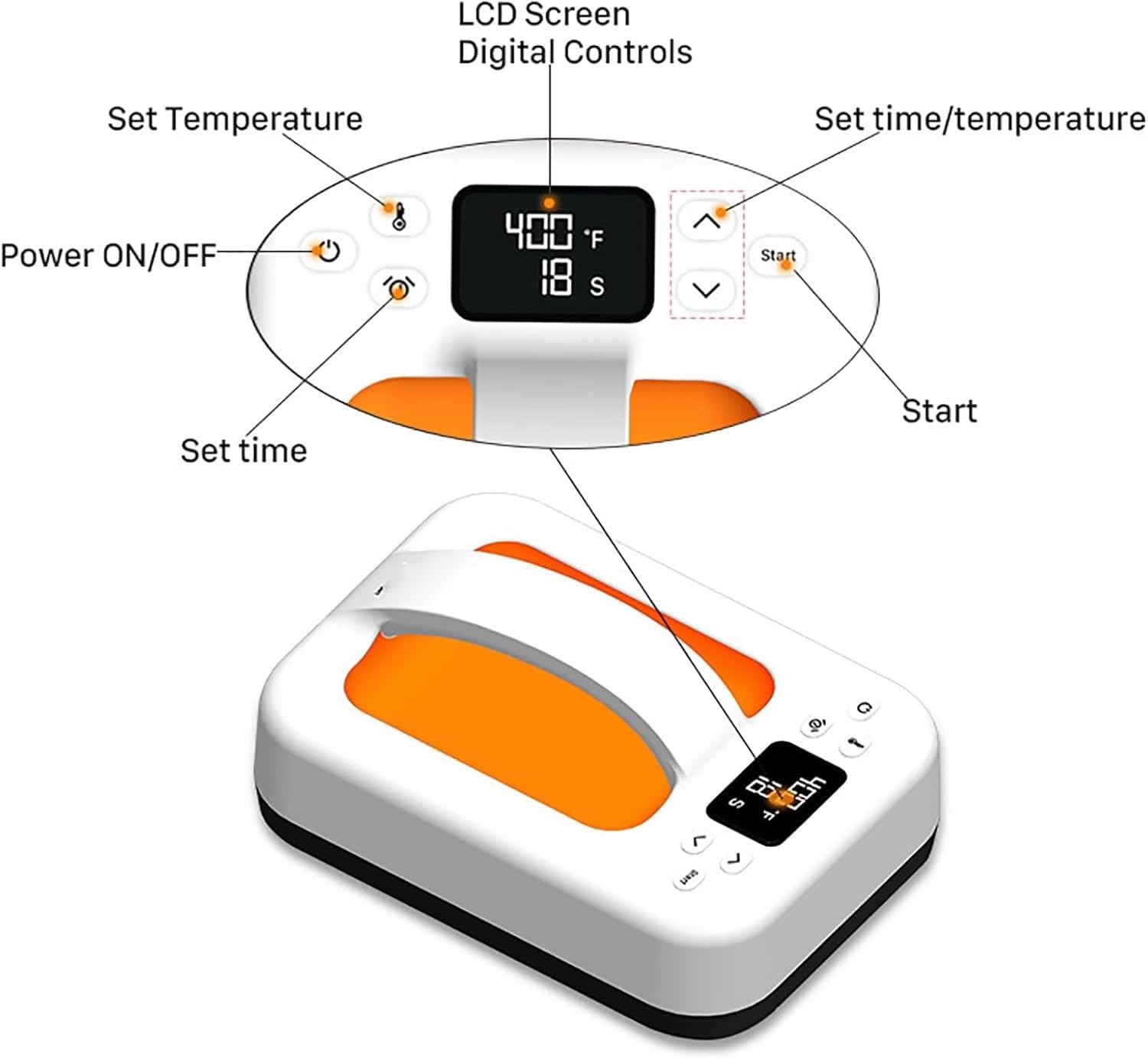 Máquina De Prensado Térmico Para Camisetas, Miniimpresora Digital Portátil Sublimación Para Bricolaje, Transferencia Térmica A Alta Presión