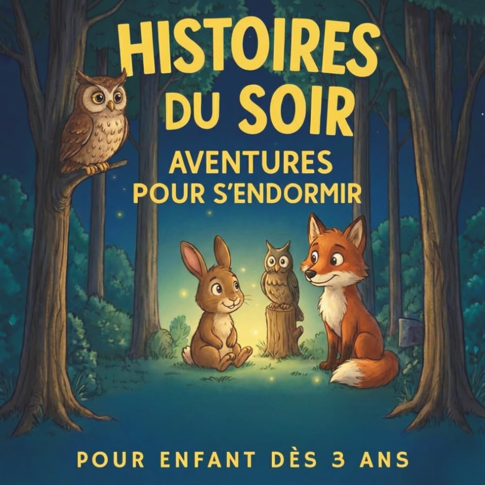 Histoires du soir: Livre pour les enfants dès 3 ans conçu pour accompagner le coucher et instaurer une routine apaisante | Histoires captivantes qui font du coucher un moment de détente instantanée.