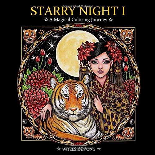 Starry Night I: A Magical Coloring Journey