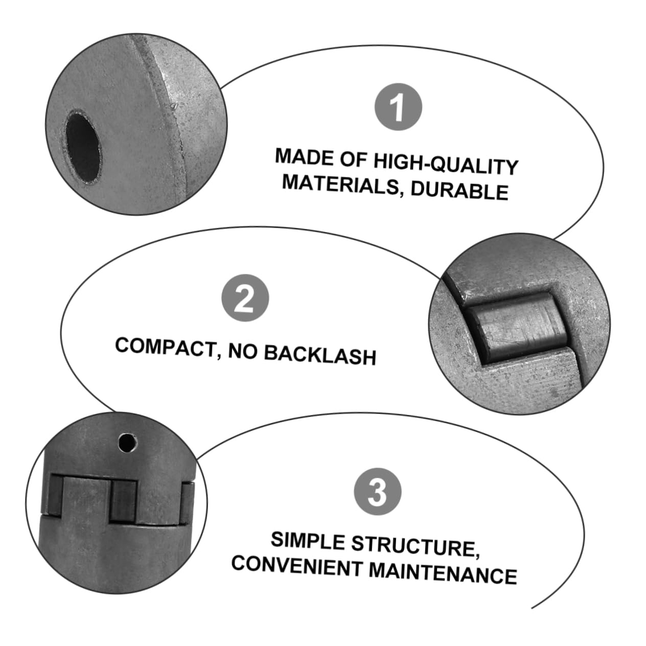 NAMOARLY 3pcs Set Coupling Flexible Jaw Spider Plushie Jaw Shaft Coupler Spiders Accessories Flexible 3-jaw Coupler Motors CNC Spiderverse Jaw Coupler Assembly Jaw Flex Powder Metallurgy