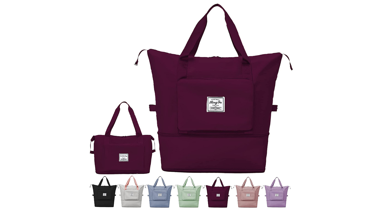 Amazon.com | hefeilzmy Large Capacity Folding Travel Bag,Travel