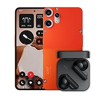 CMF Phone 2 Pro 128GB Arancione – Smartphone 5G con Fotocamera 50MP + CMF Buds 2 Grigio Scuro Inclusi