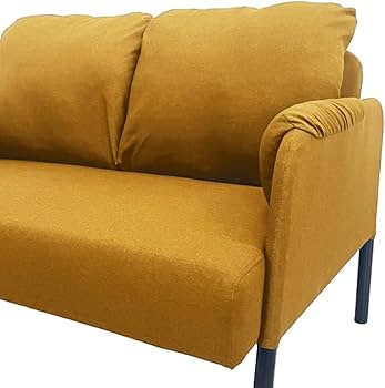 Amazon｜ニトリ 一人暮らしに最適 コンパクトソファ 15120 イエロー