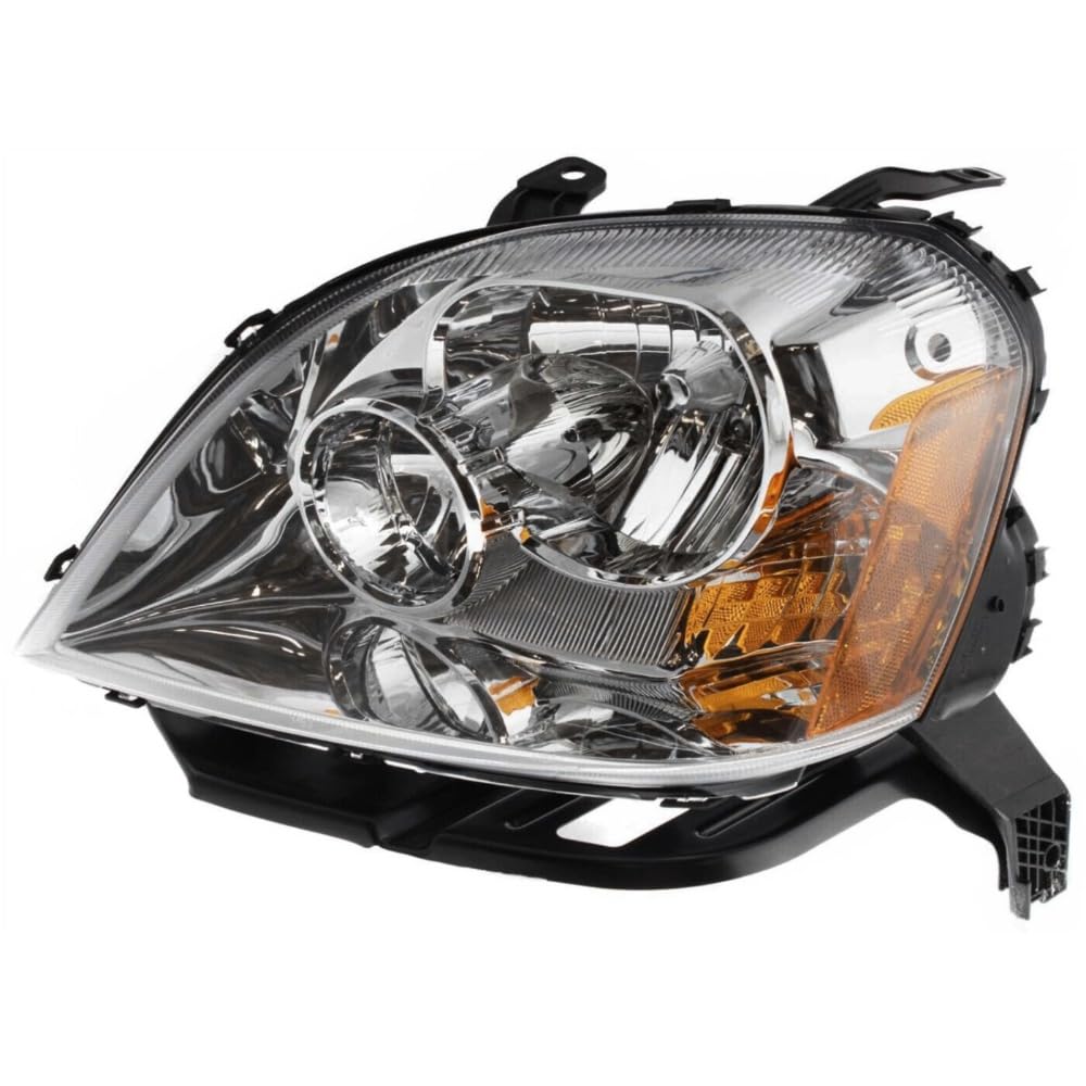 DUST GLOW for Ford for Five Hundred 2005-2007 1pc Headlight Lamp Left Clear Lens w/bulbs
