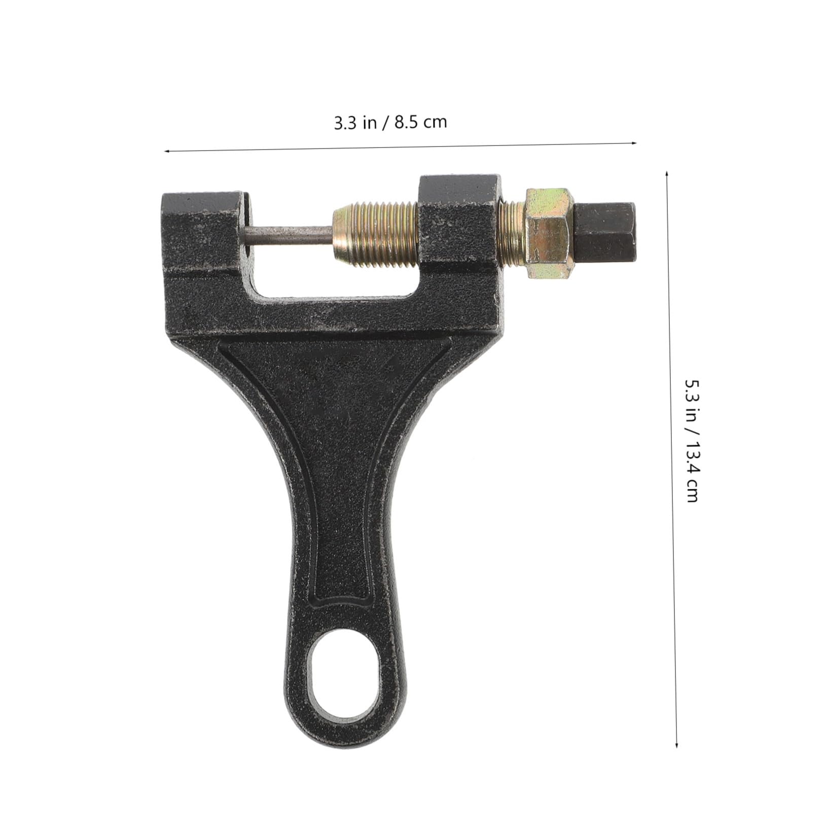 Divisor de Eslabones de Cadena para Motocicleta 2 Piezas de Hierro