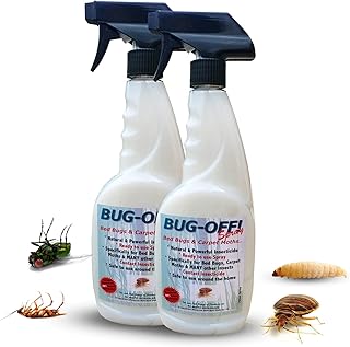 Multi-Mite® BUG-OFF! 2 x 500ml KILL ALL Mite, Bed Bug Carpet Moth Ready to use SPRAYS Twin Pack - 100% Natural Products