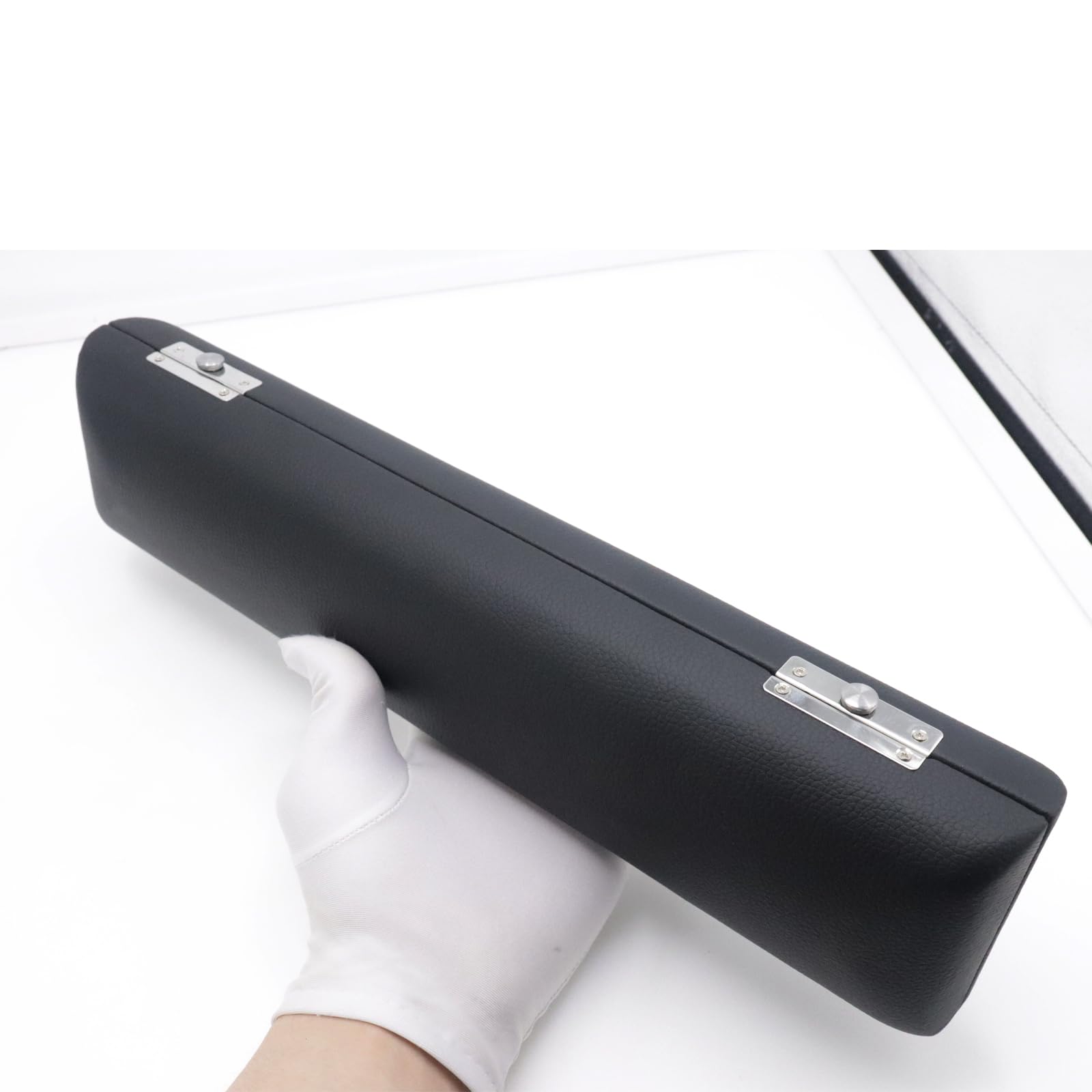 Amazon.co.jp: Cheerock 16穴Cフルートケース、ポータブルPUレザー